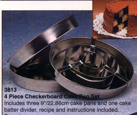 Checkerboard Cake Pan